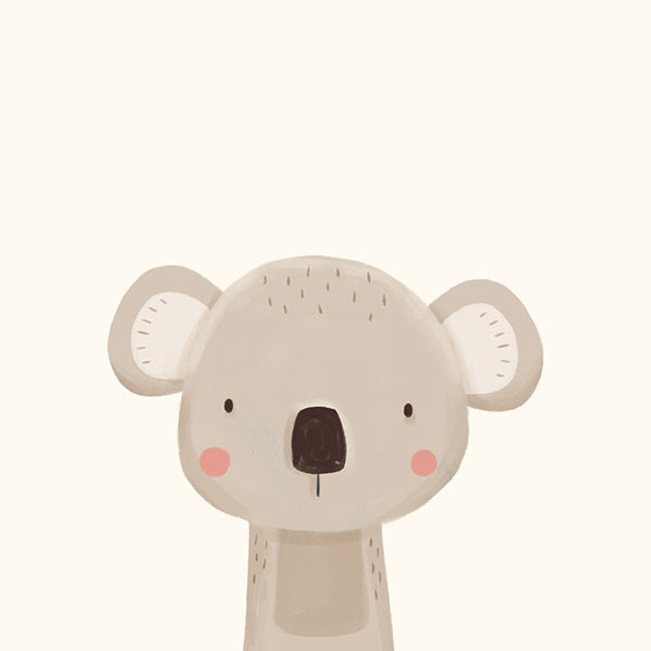 Kinderbild Koala minimal