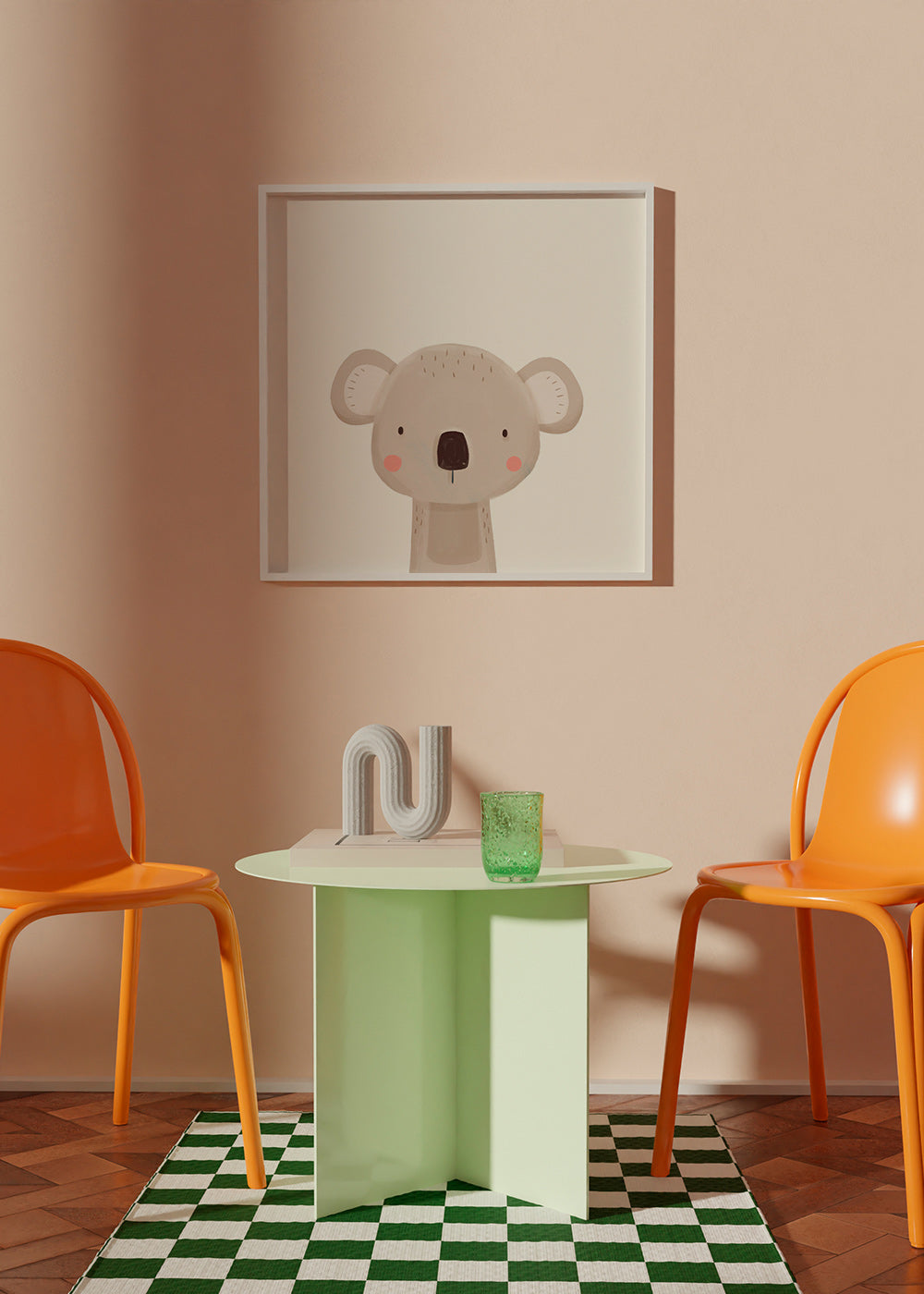 Kinderbild Koala minimal