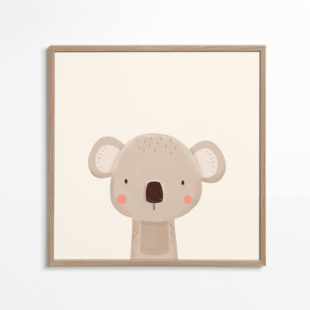 Kinderbild Koala minimal