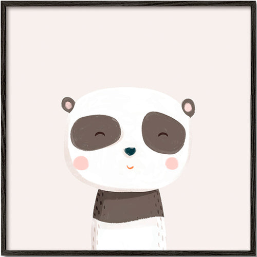 Kinderposter süßer Panda Illustration