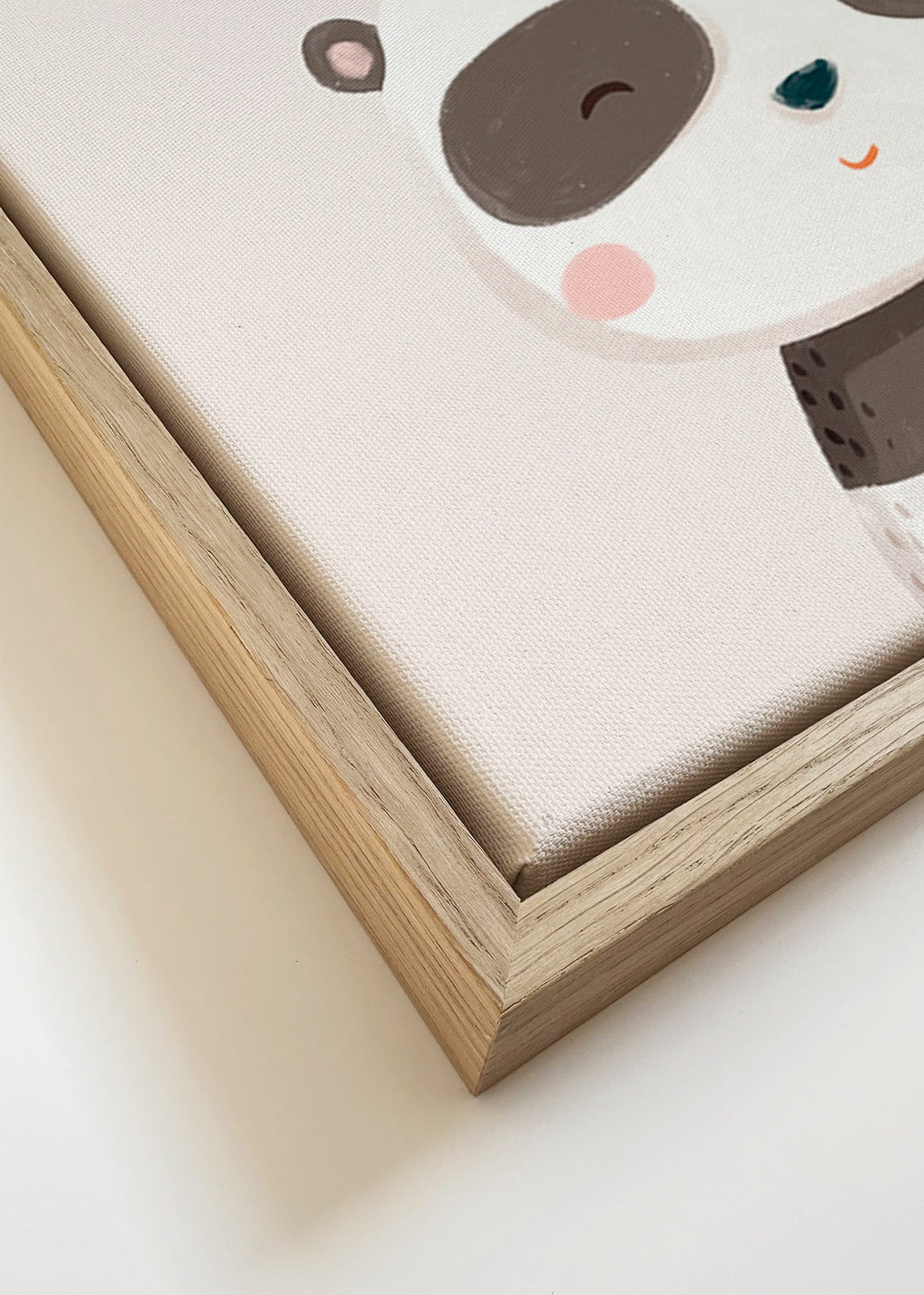 Kinderposter süßer Panda Illustration