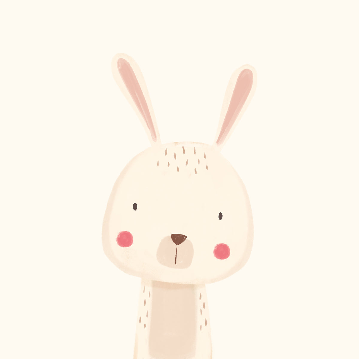 Sweet rabbit - Unframed art print