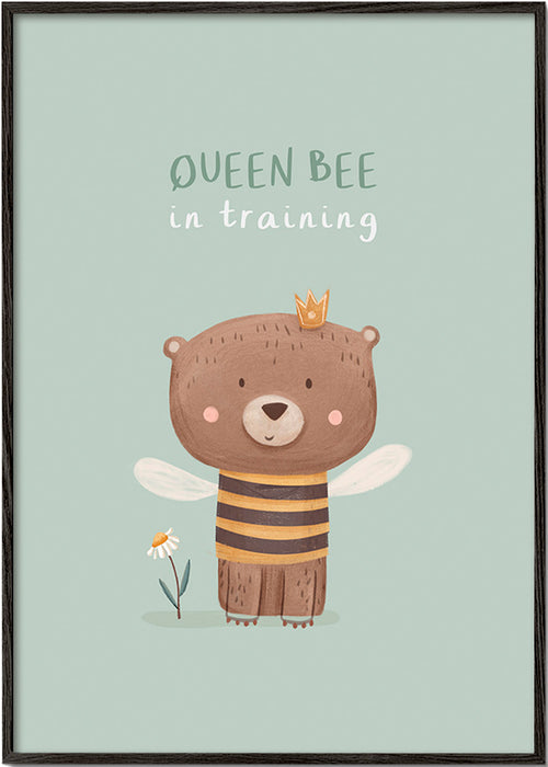 Kinderbild Queen Bee Bär mit Krone