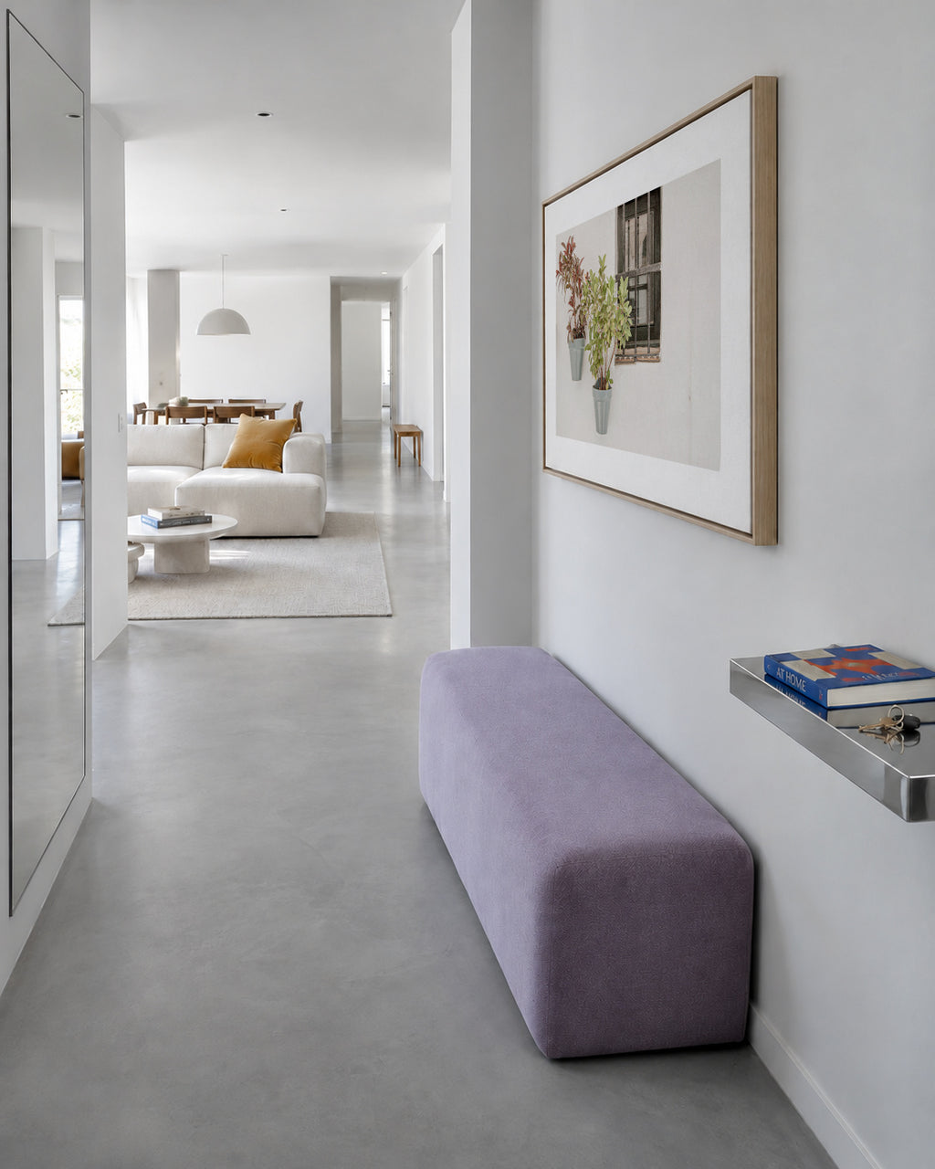 Southern Spain VII - Framed canvas in an interior