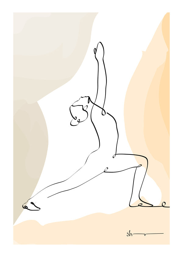 Warrior Pose - Virabhadrasana