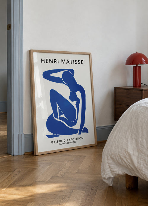 Henri Matisse NUDE - Framed poster in an interior