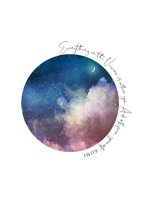 RUMI Inspirational quote Atraction quotes I