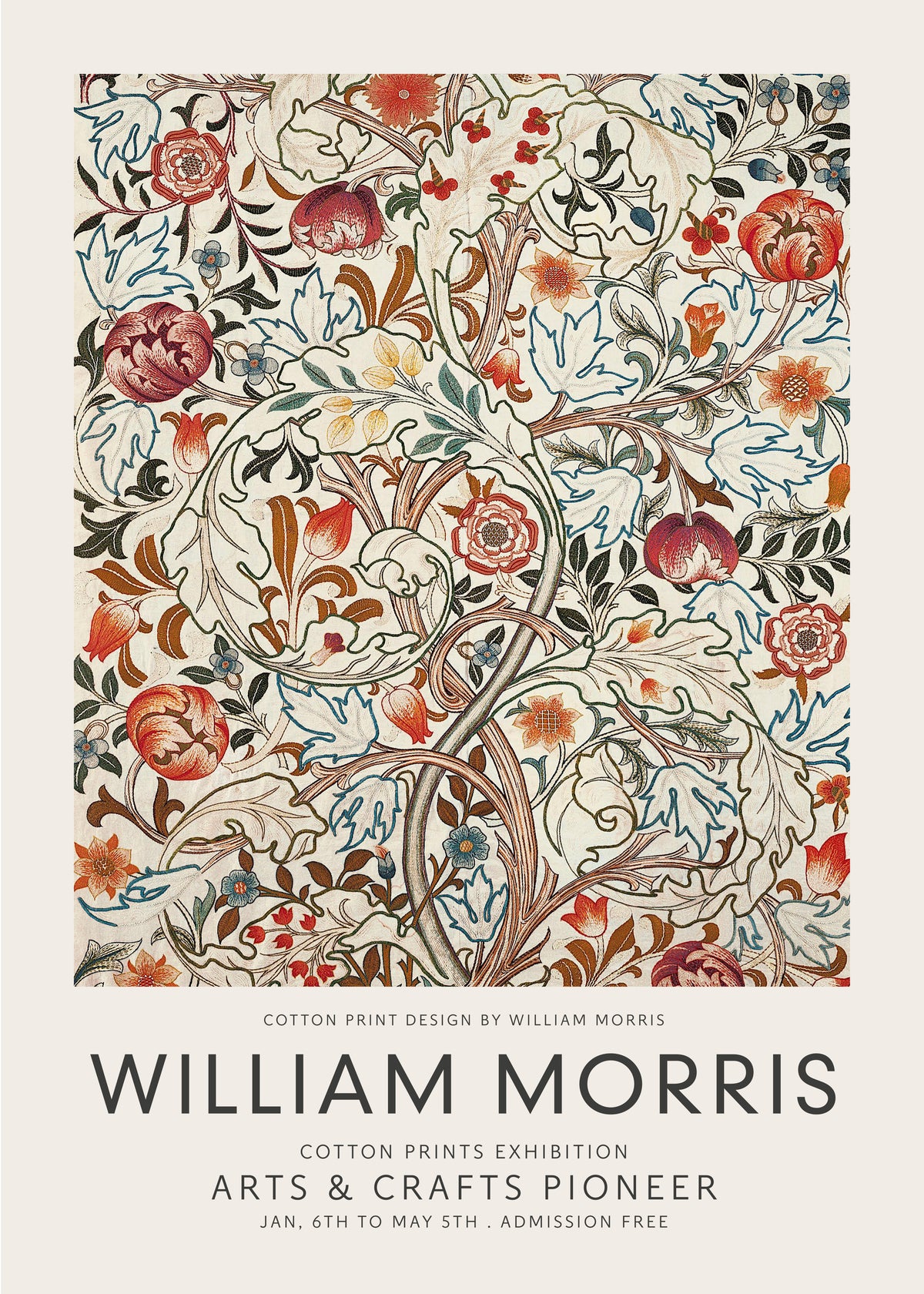 William Morris pattern III - Unframed art print