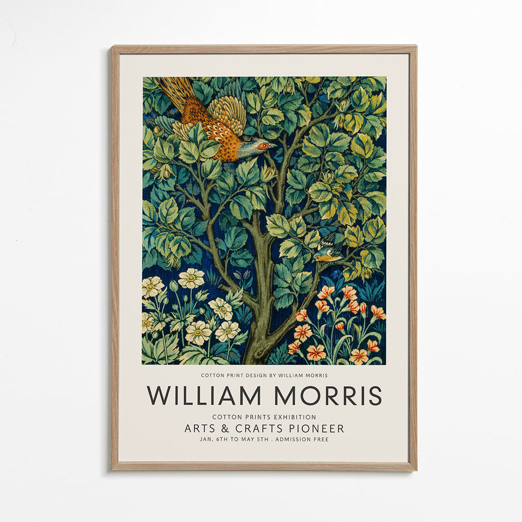 William Morris Cock Pheasant