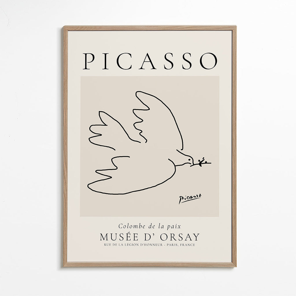 Pablo Picasso Animals Drawings Dove La colombe de paix