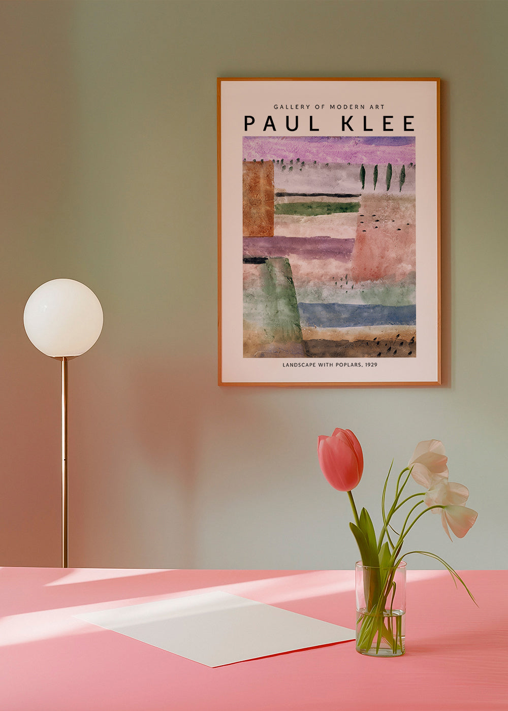 Paul Klee, Landscape with Poplars 1929