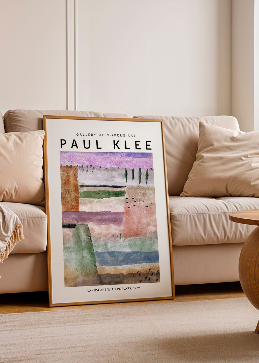 Paul Klee, Landscape with Poplars 1929