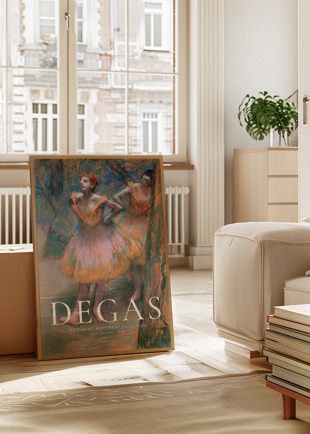 Edgar Degas Two Dancers