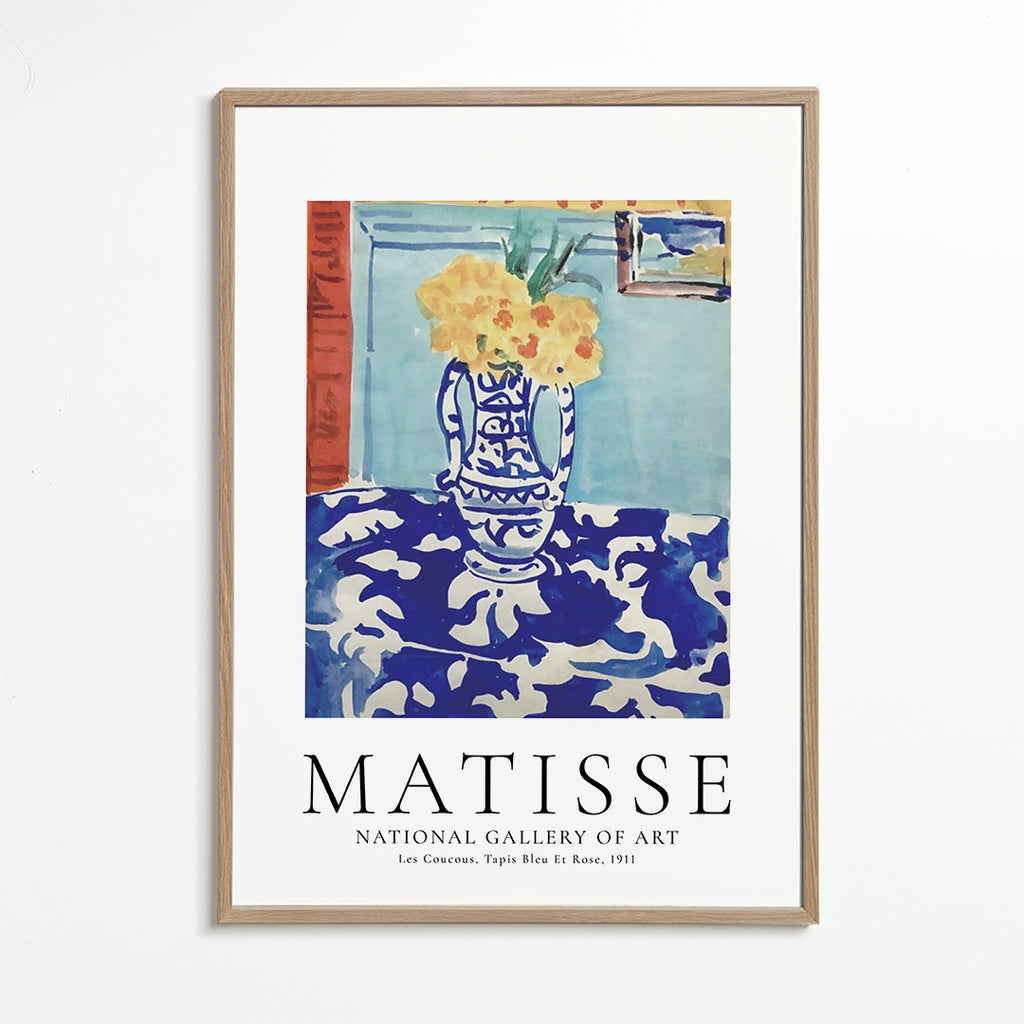 Henri Matisse Les Coucous, Tapis Bleu Et Rose, 1911