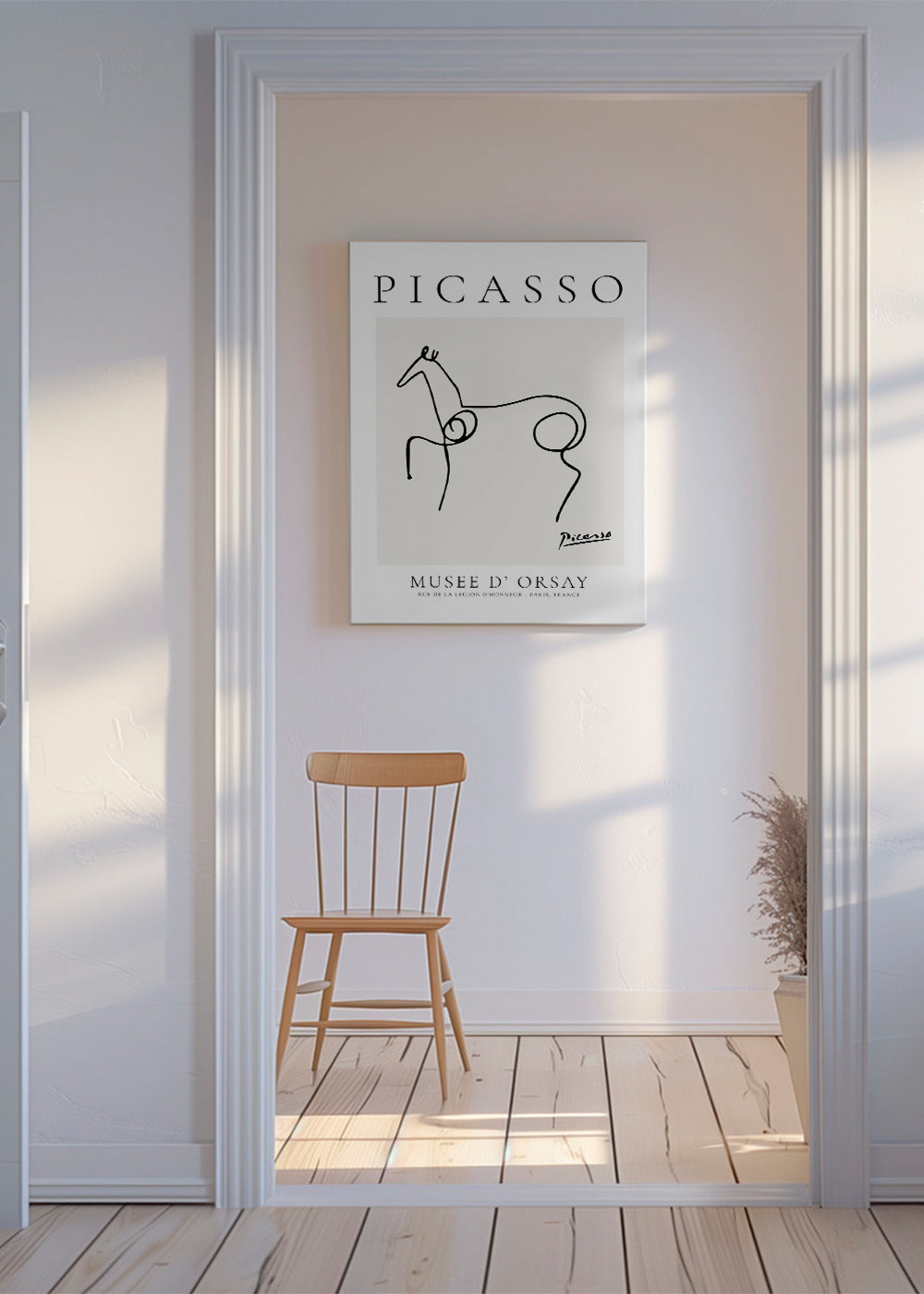 Pablo Picasso Animals Drawing Horse