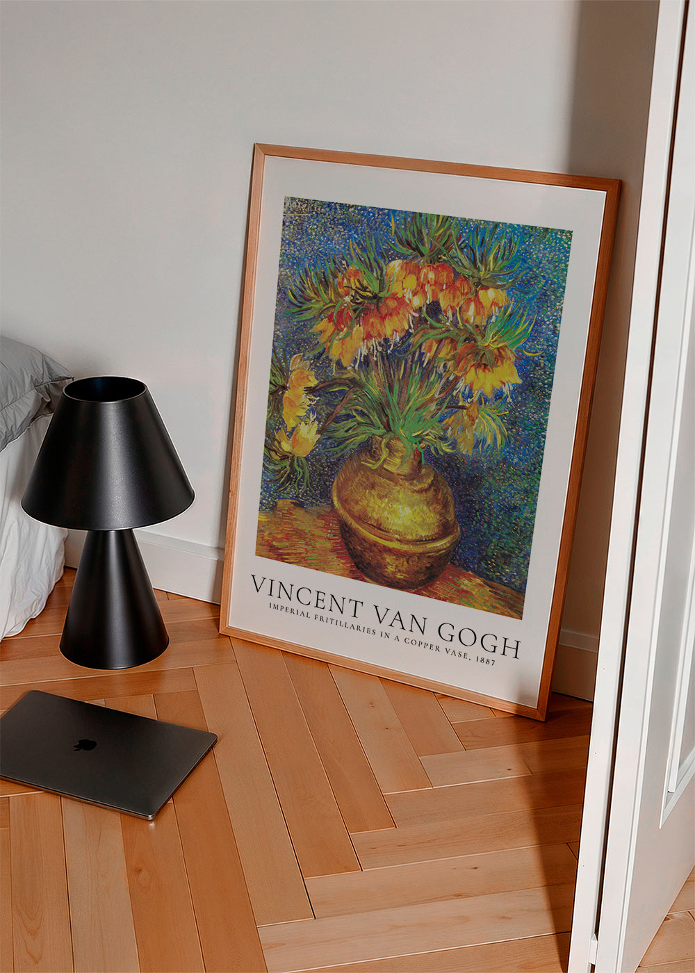 Vincent Van Gogh imperial fritillaries in a copper vase