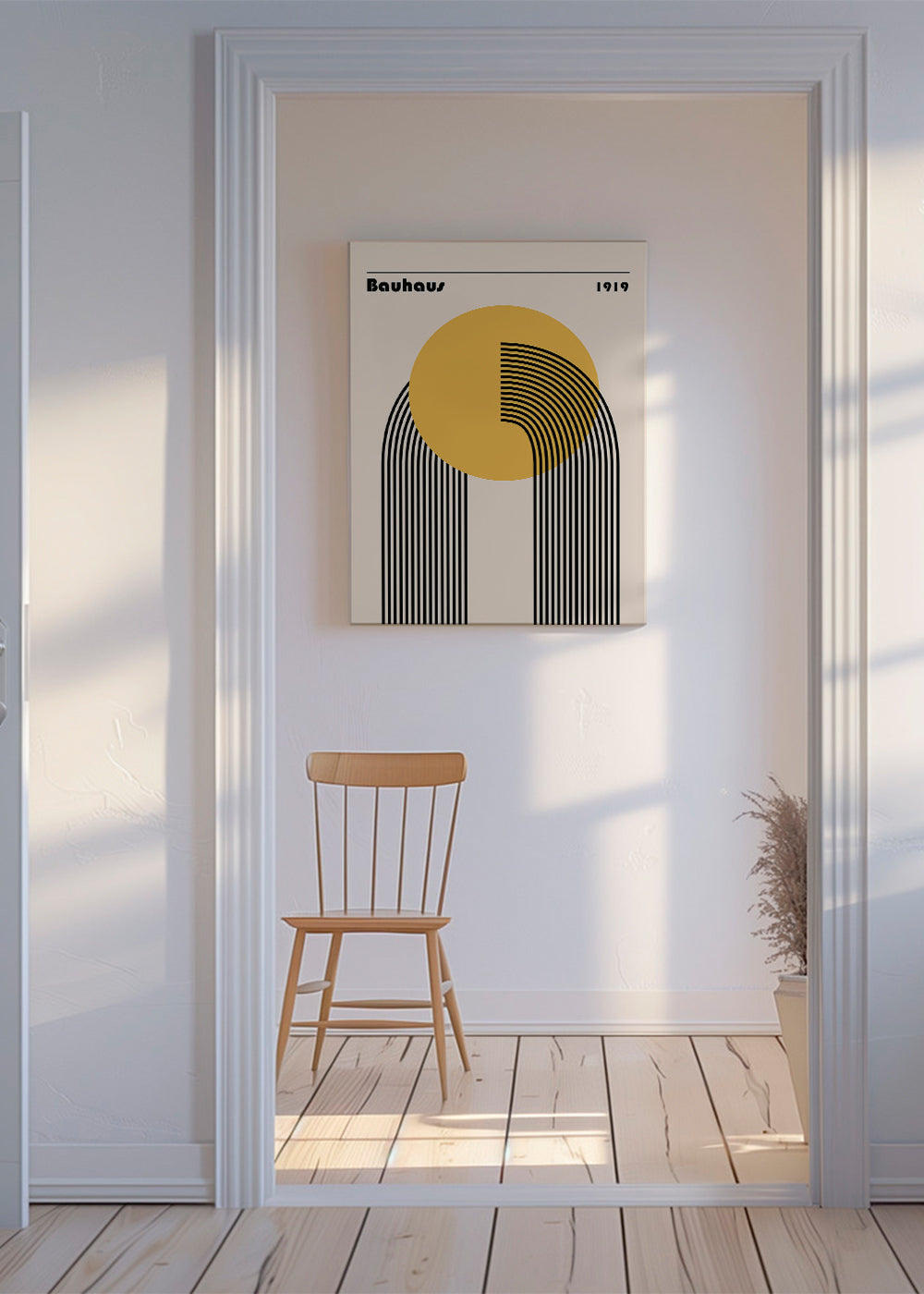 Bauhaus Venus yellow circle