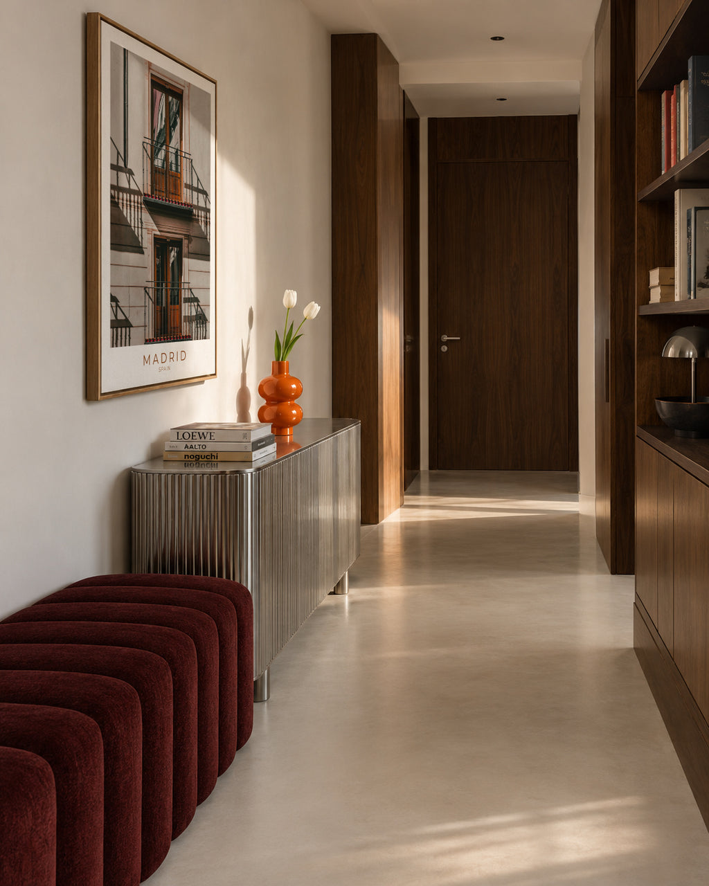 Spain Collection Madrid - Framed canvas in an interior