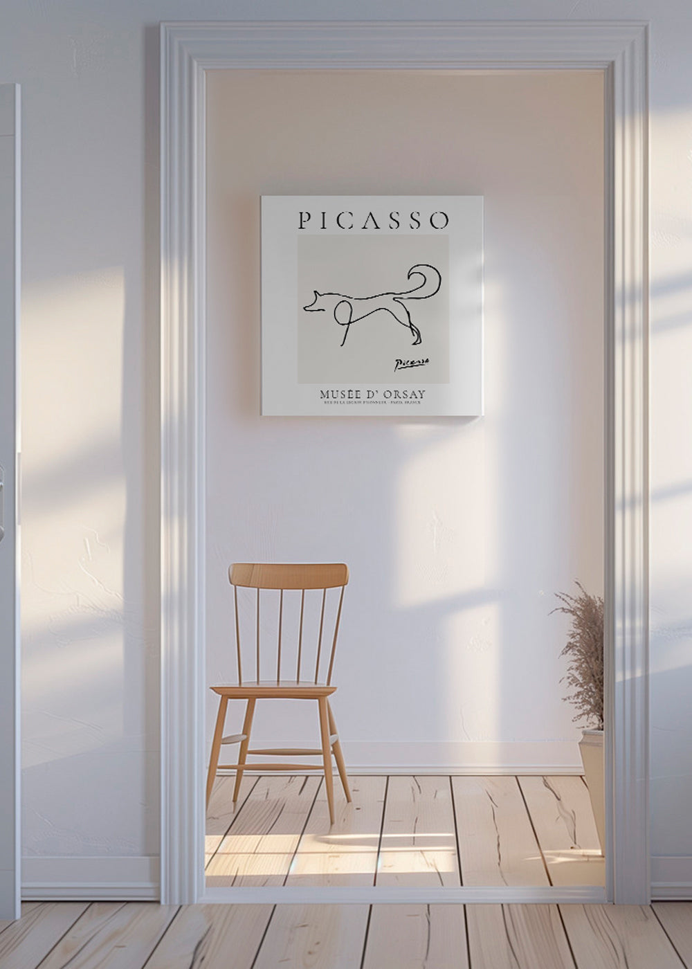 Pablo Picasso Animals Drawing Fox II