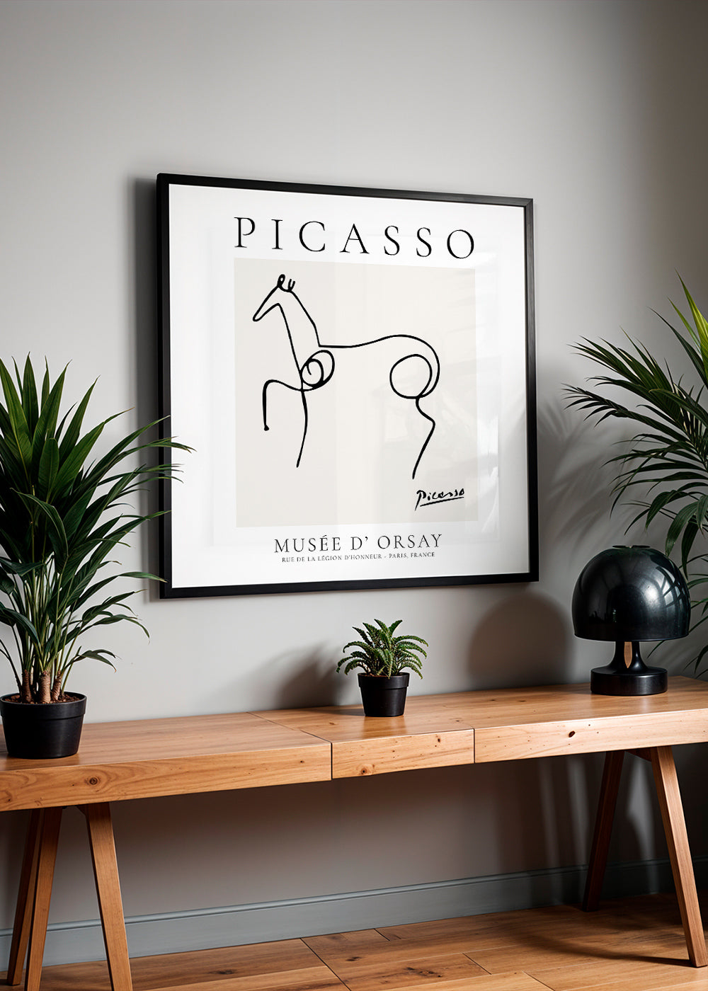 Pablo Picasso Animals Drawing Horse II