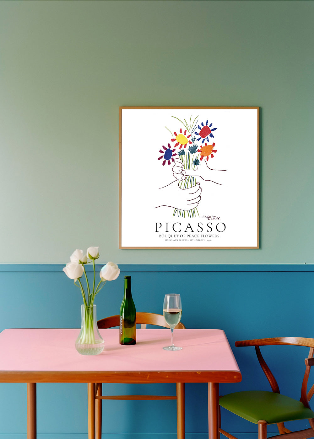Pablo Picasso Bouquet Of Peace II