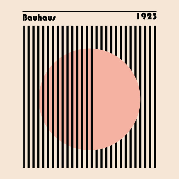 Bauhaus Pink Circle II