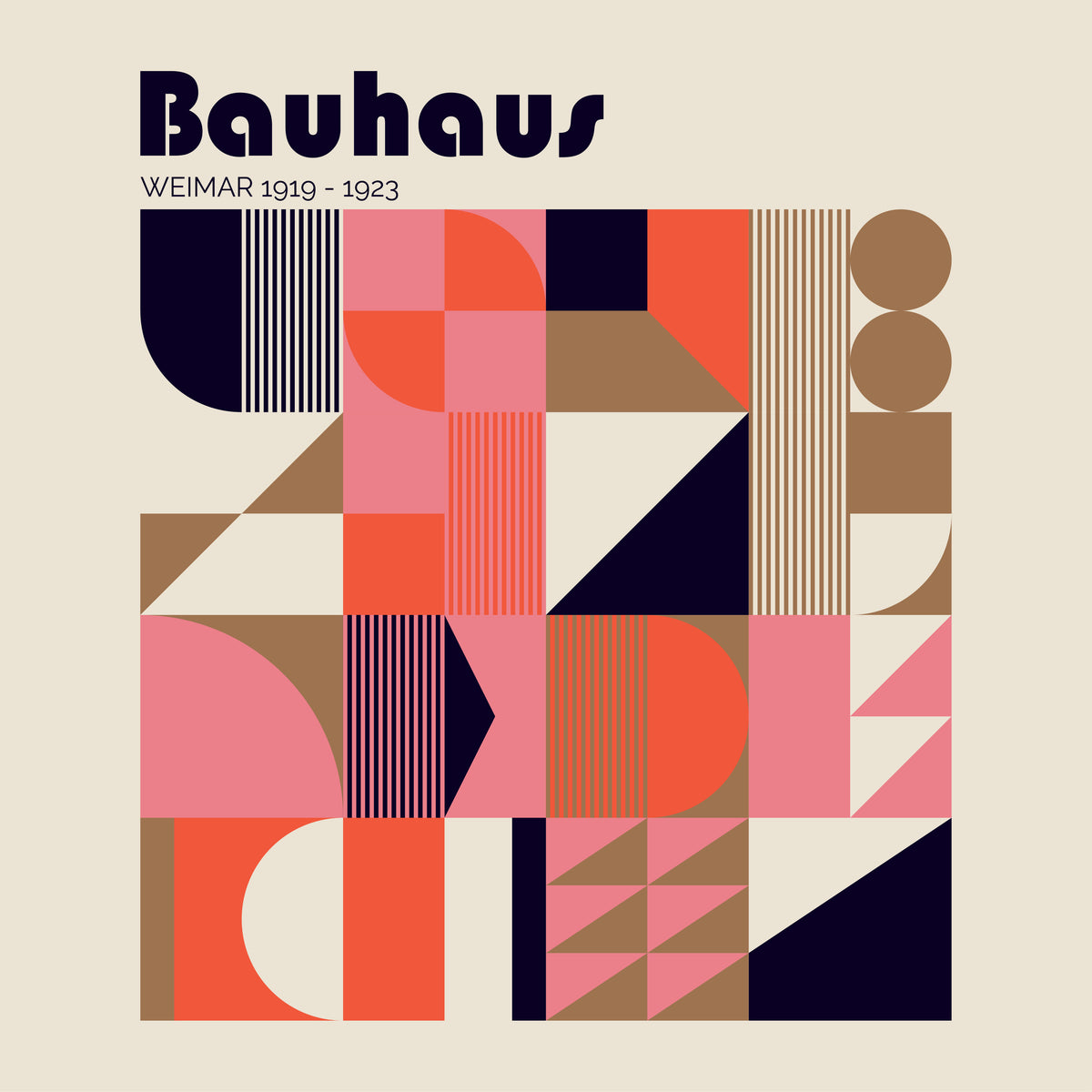 Bauhaus Weimar II - Unframed art print