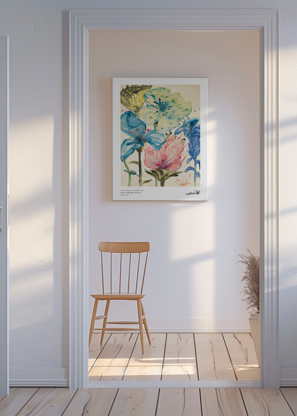 Salvador Dali fleurs I