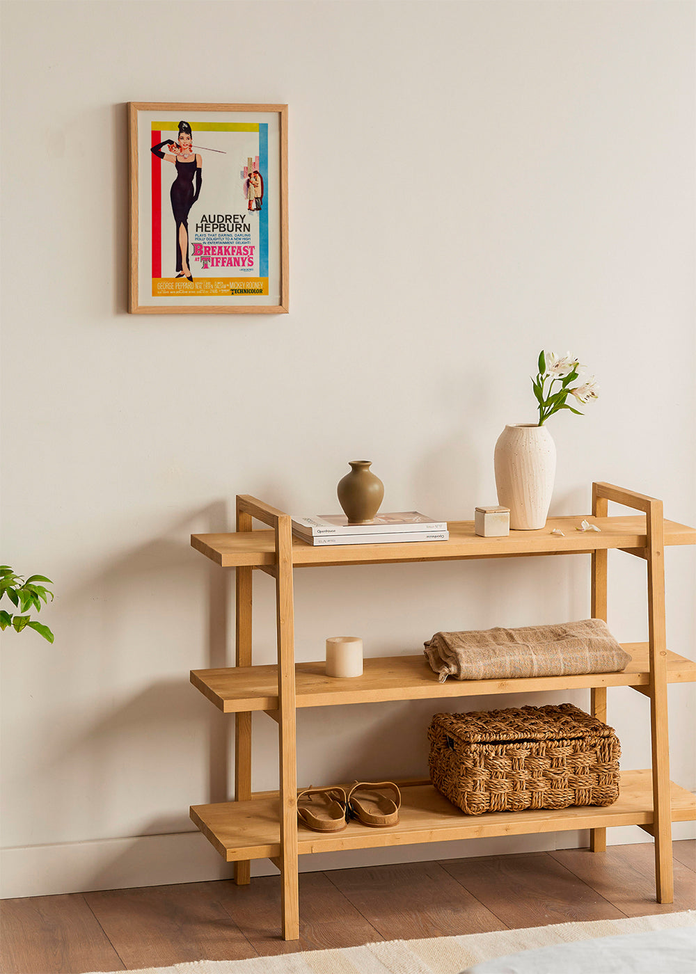 Audrey Hepburn Breakfast at Tiffanys 1961 film poster