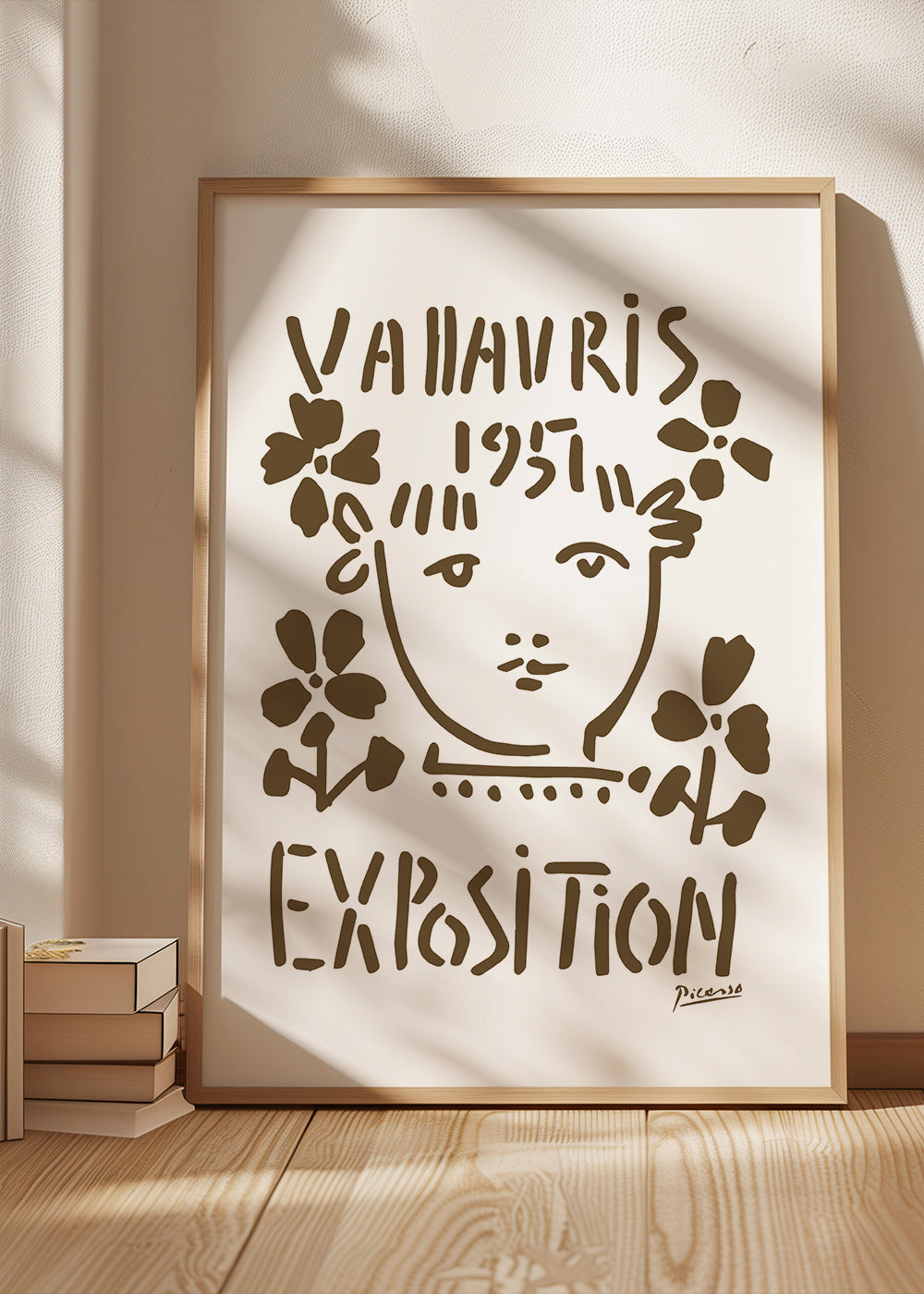 PIcasso Vallauris 1951 Exposition Poster