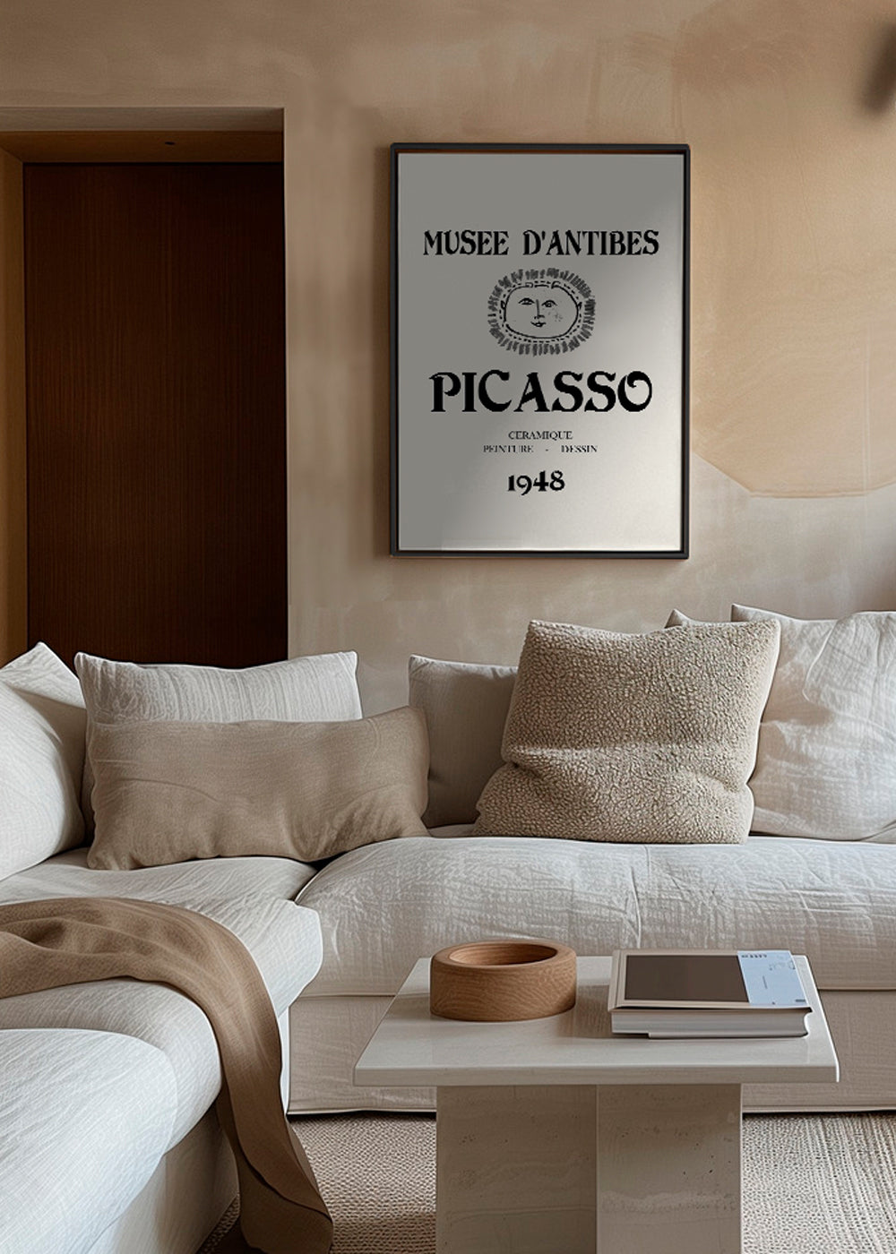 Picasso Musee D'Antibes Poster