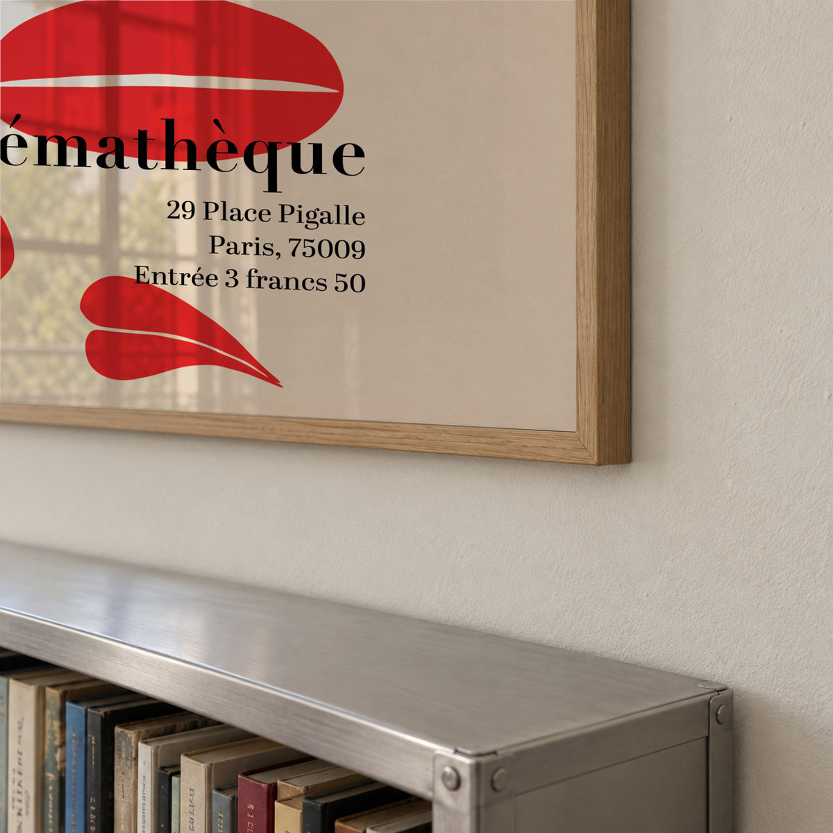 Bouvard Cinémathéque 1969 Film Poster - Square - Framed poster detail