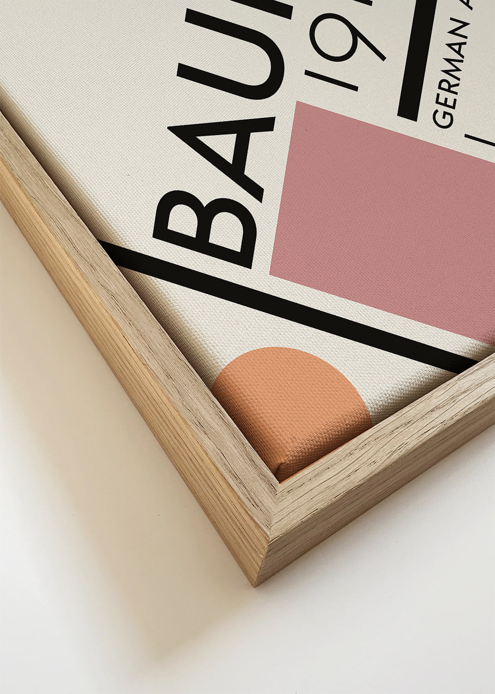 COLORFUL BAUHAUS NO.3 POSTER - Square