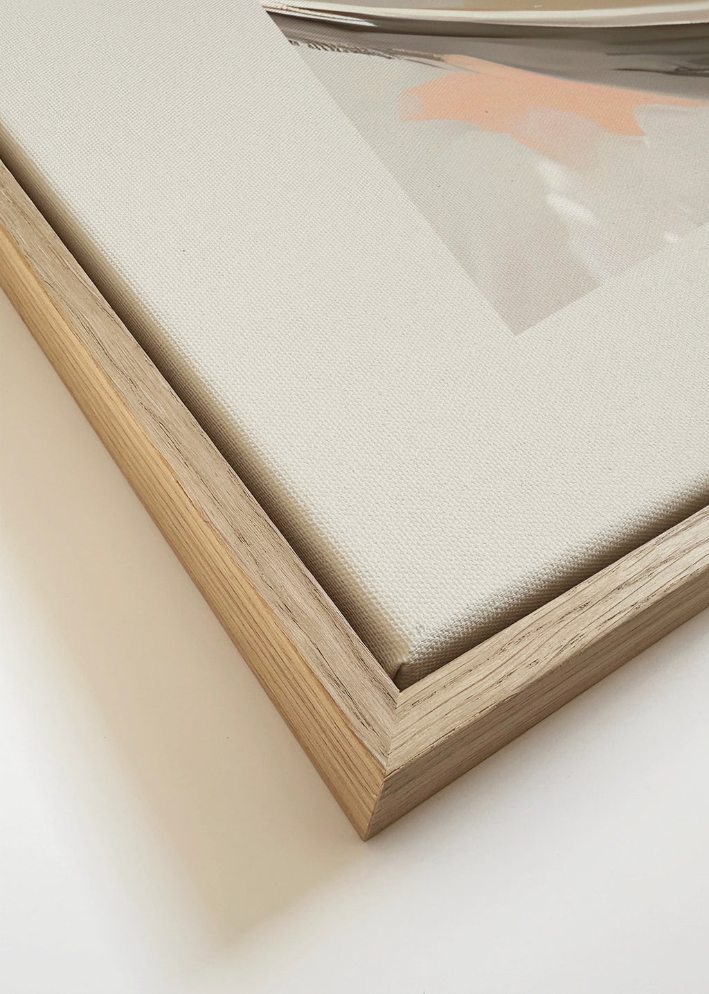Le marche fermier - Les Citrons - SQUARE - Framed canvas detail