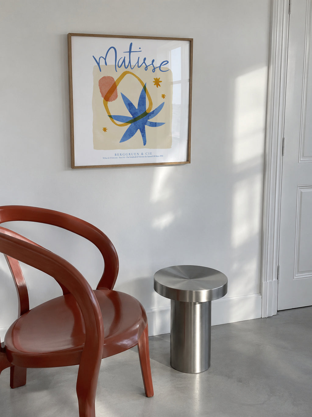 Henri Matisse, l'univers - SQUARE - Framed poster in an interior