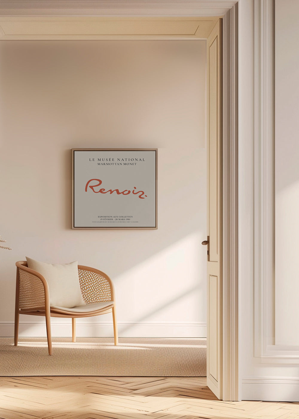 Pierre-Auguste Renoir Exhibition Poster - SQUARE