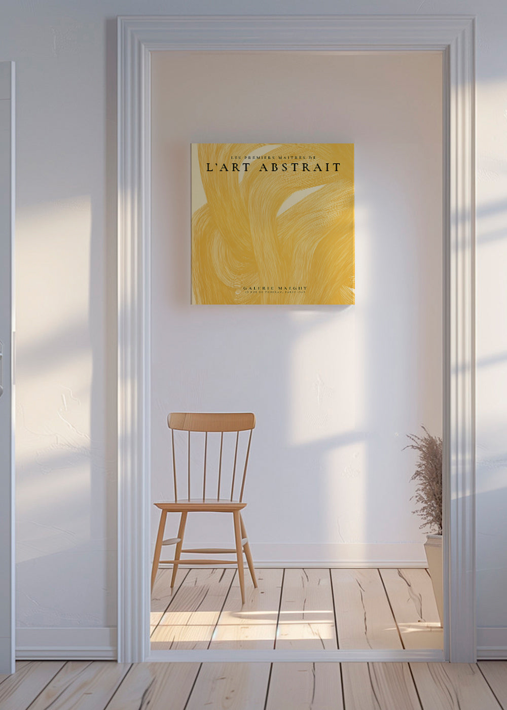 L’Art Abstrait, La Galerie Maeght Exhibition Poster - SQUARE