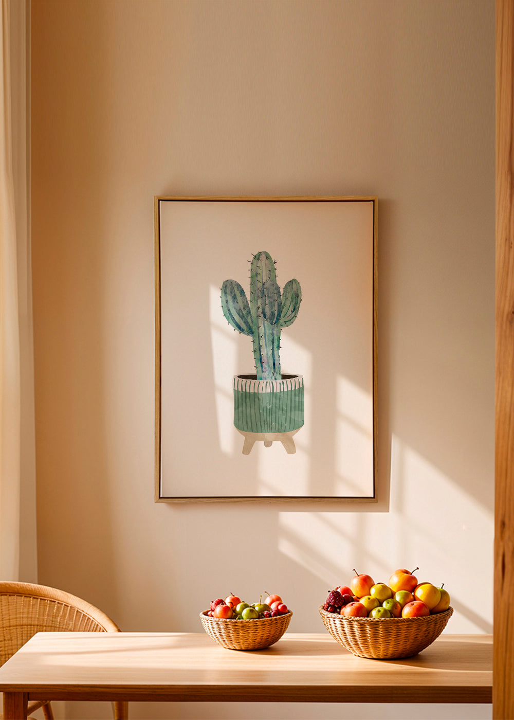 Scandi Japandi Cactus 1