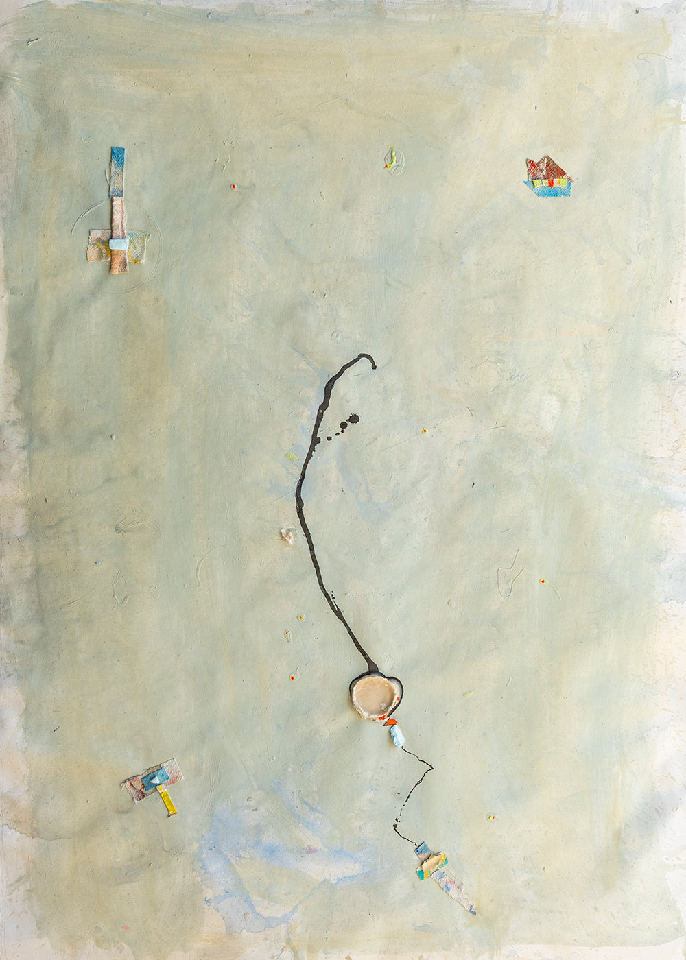 Abstraktes Bild Born