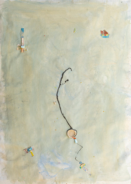 Abstraktes Bild Born