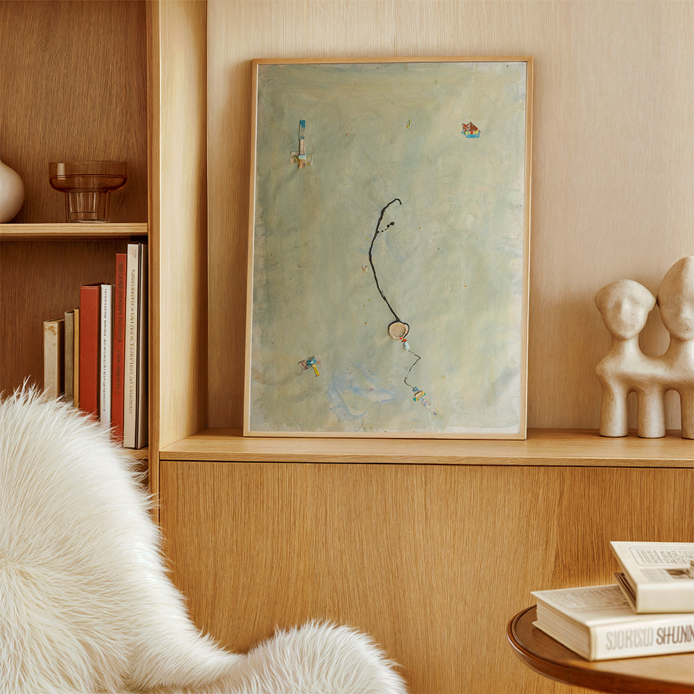 Abstraktes Bild Born