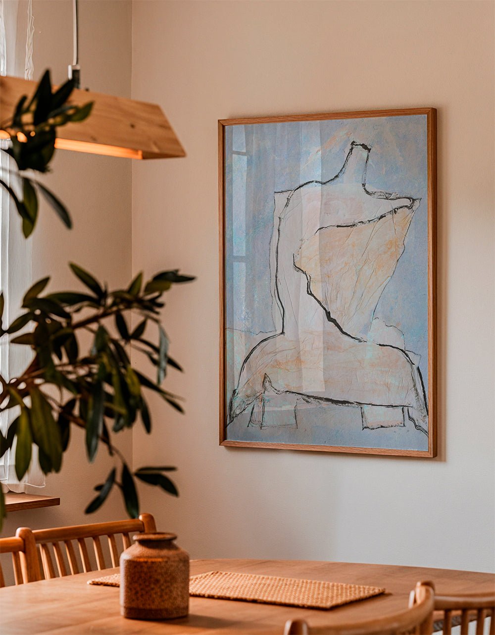 Abstraktes Bild Busto ii