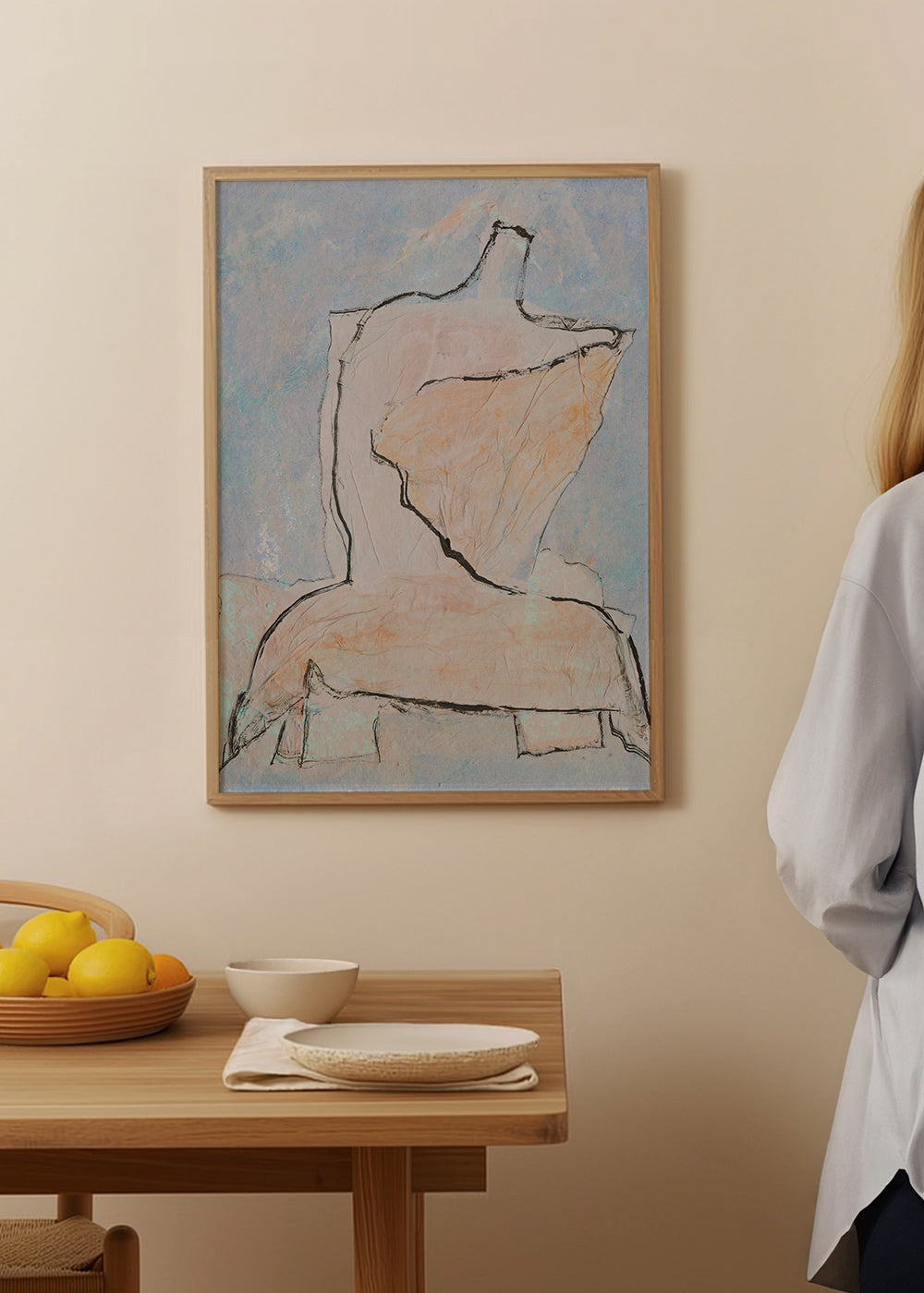 Abstraktes Bild Busto ii