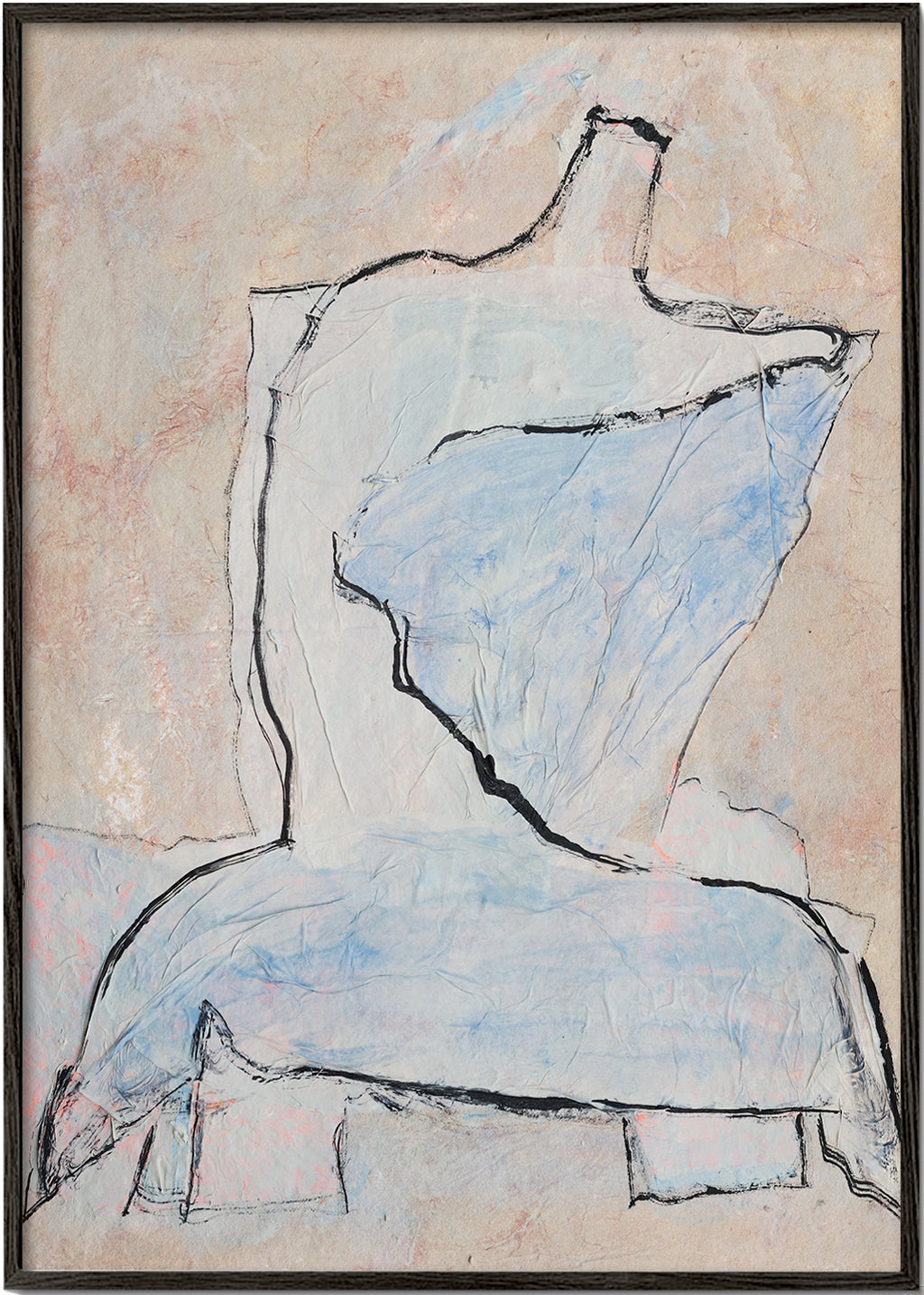 Abstraktes Bild Busto