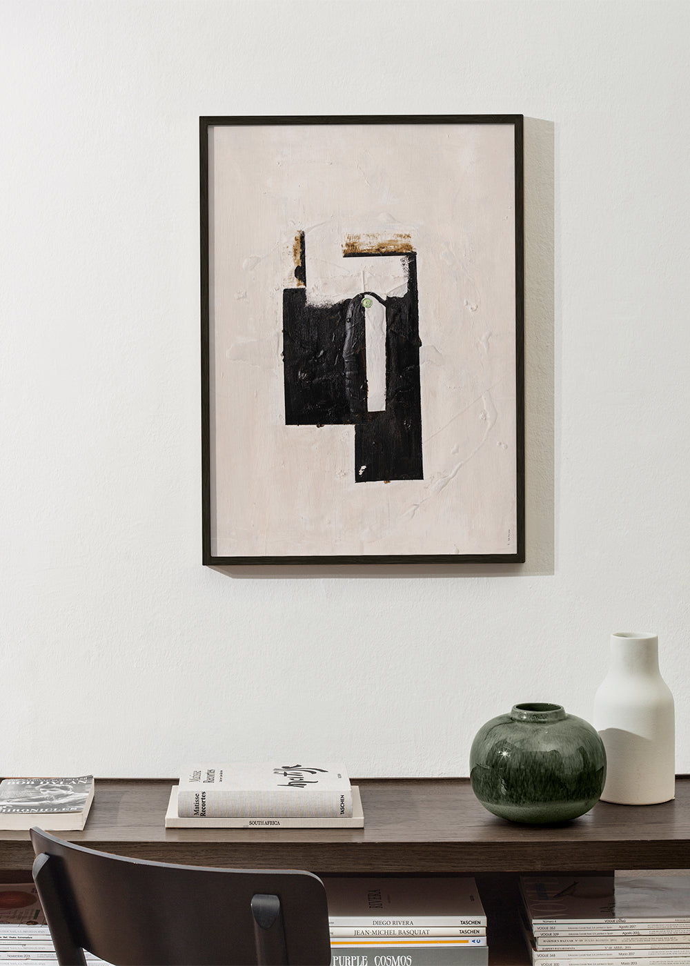 Abstraktes Bild Chaos