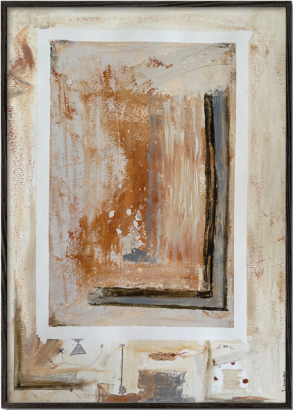 Abstraktes Bild City4