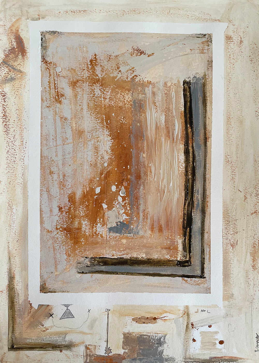 Abstraktes Bild City4