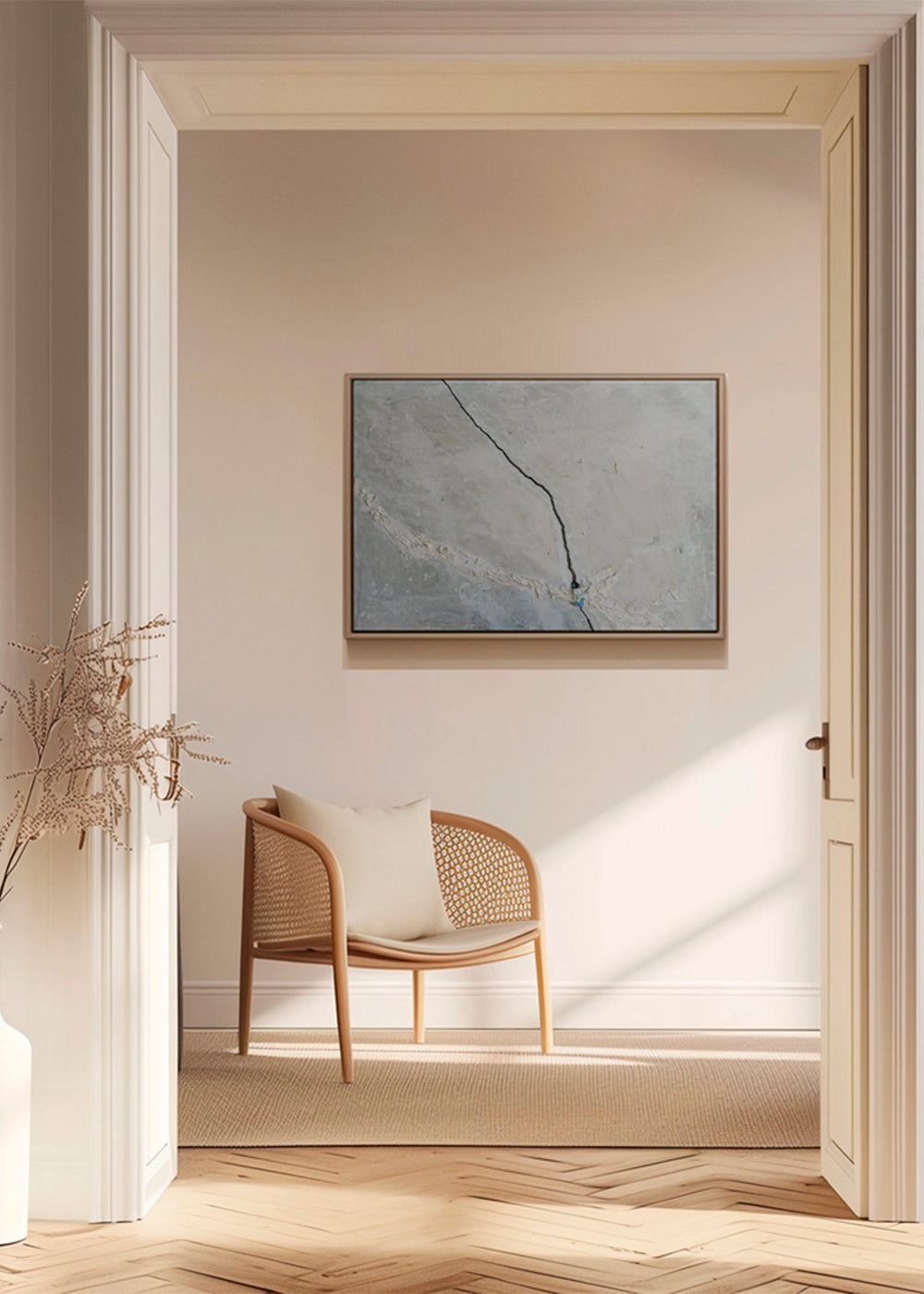 Abstraktes Bild Donde todo nace