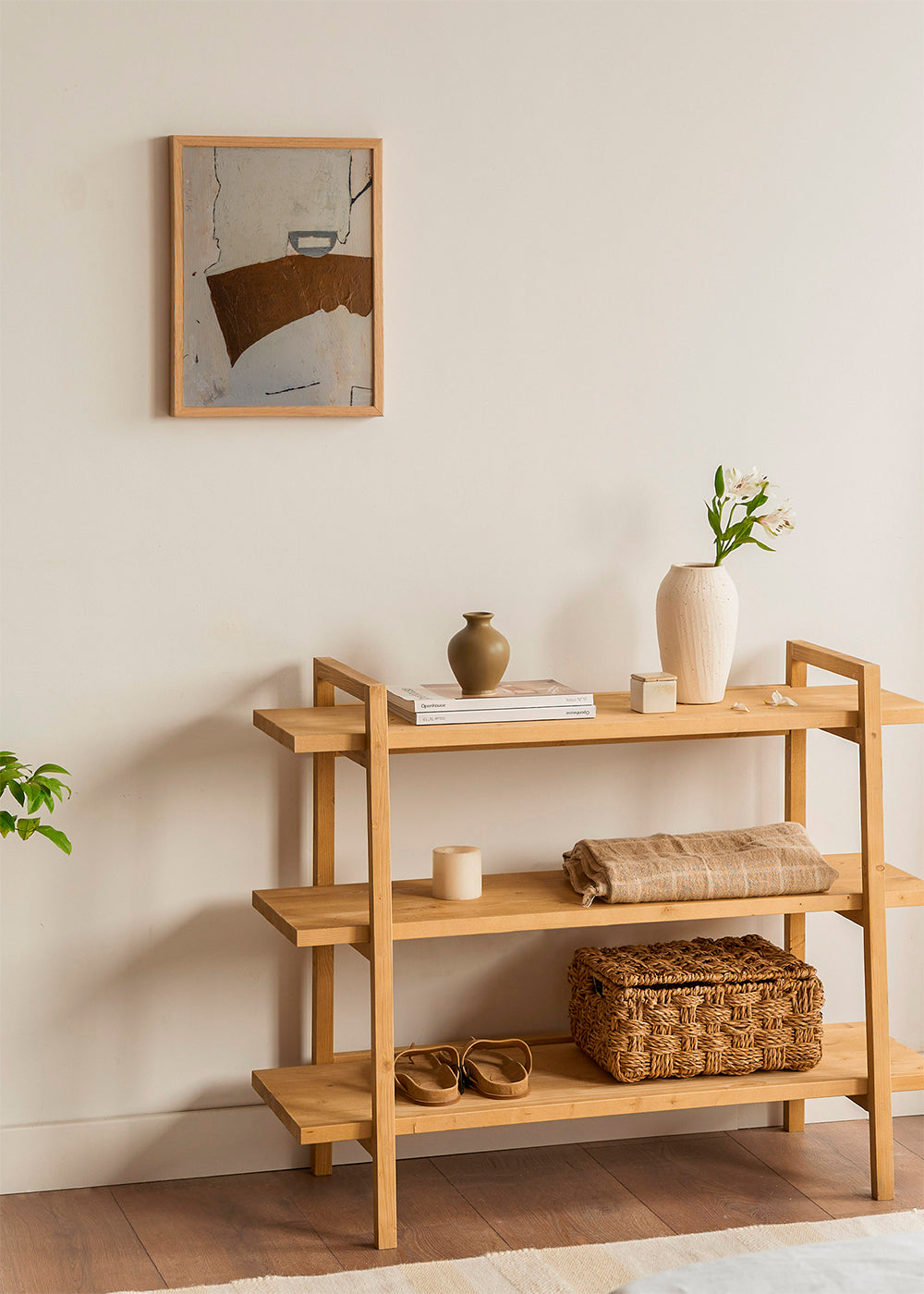 Abstraktes Bild Land2