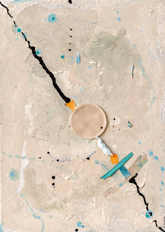 Abstraktes Bild Linea de Vida I